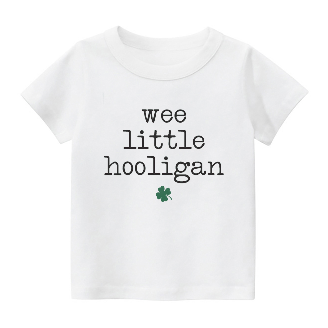 Wee Little Hooligan Shirt For Kids