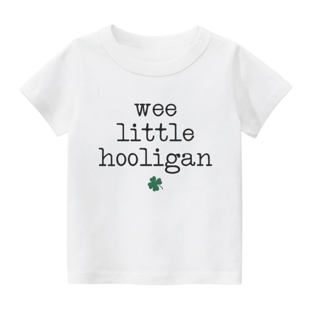 Wee Little Hooligan Shirt For Kids