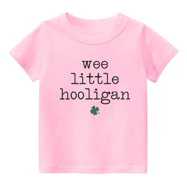 Wee Little Hooligan Shirt For Kids
