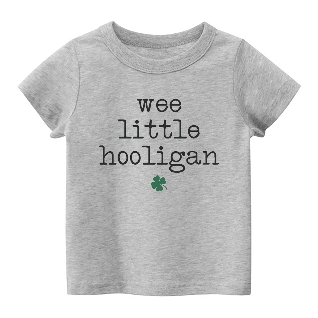 Wee Little Hooligan Shirt For Kids