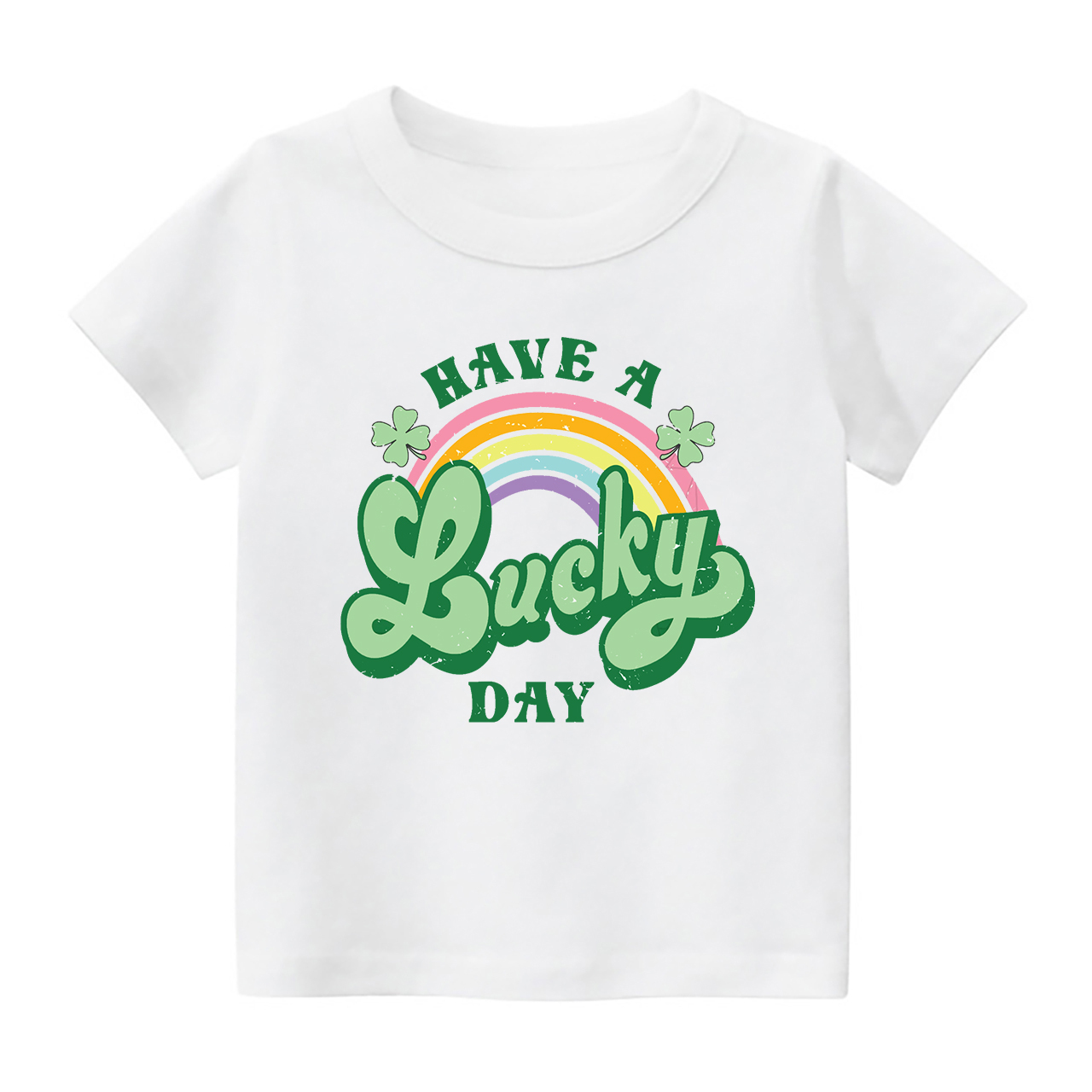 Lucky Clover St Patrick's Day Shirt For Kids
