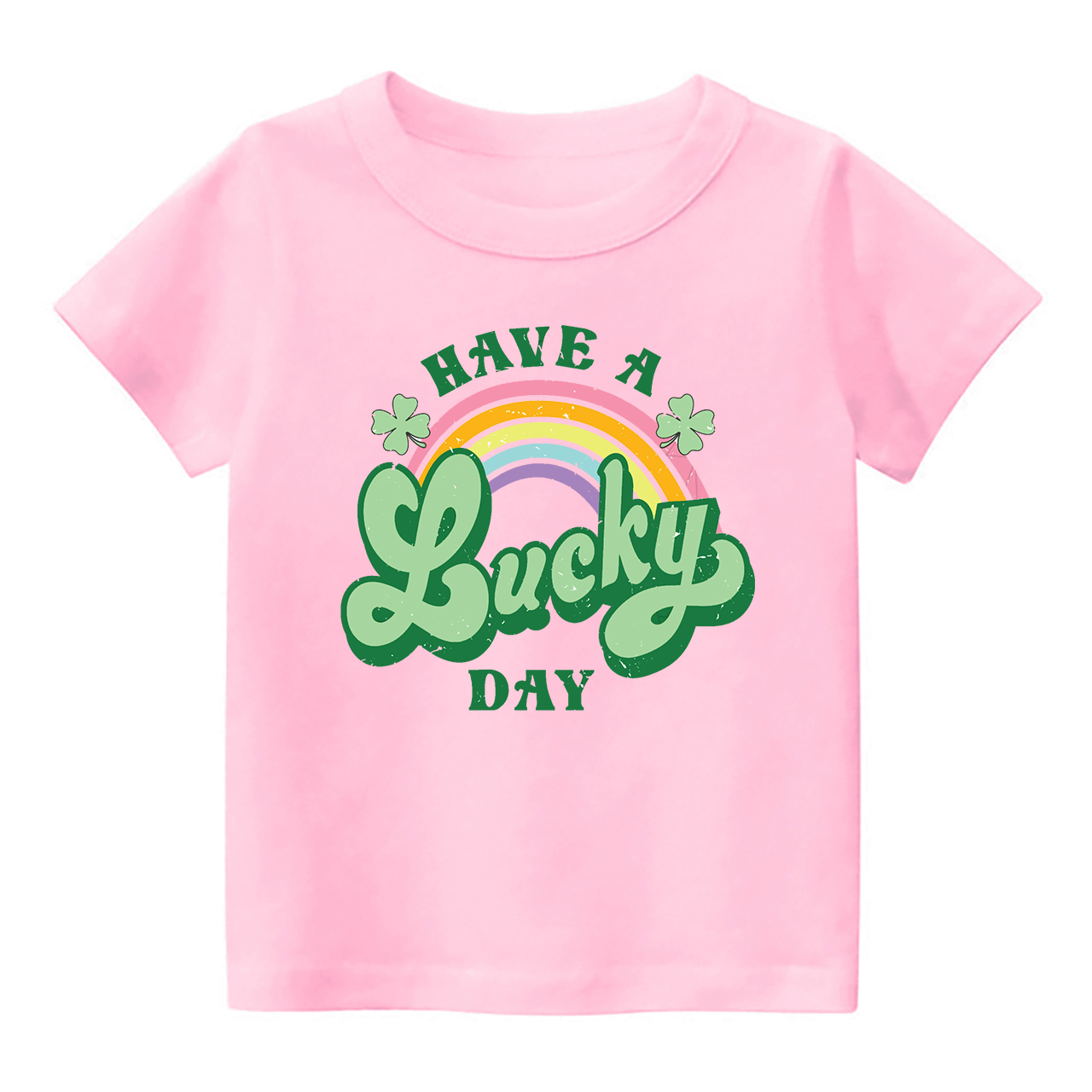 Lucky Clover St Patrick's Day Shirt For Kids