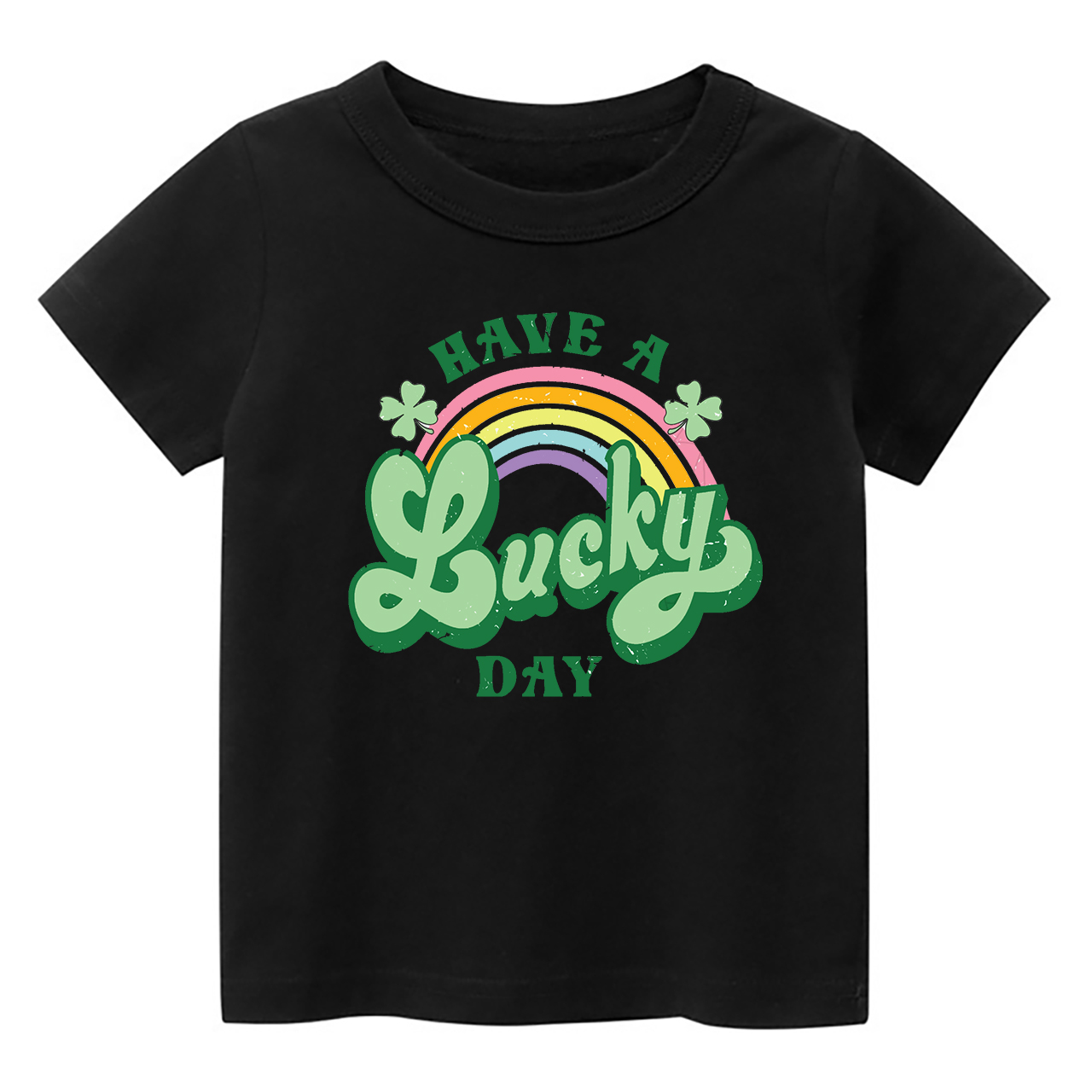 Lucky Clover St Patrick's Day Shirt For Kids