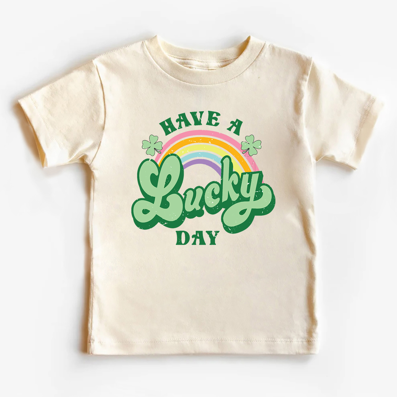 Lucky Clover St Patrick's Day Shirt For Kids