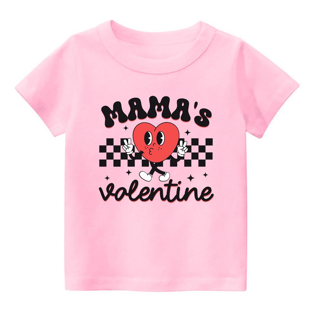 Mama's Valentine Kids Shirt