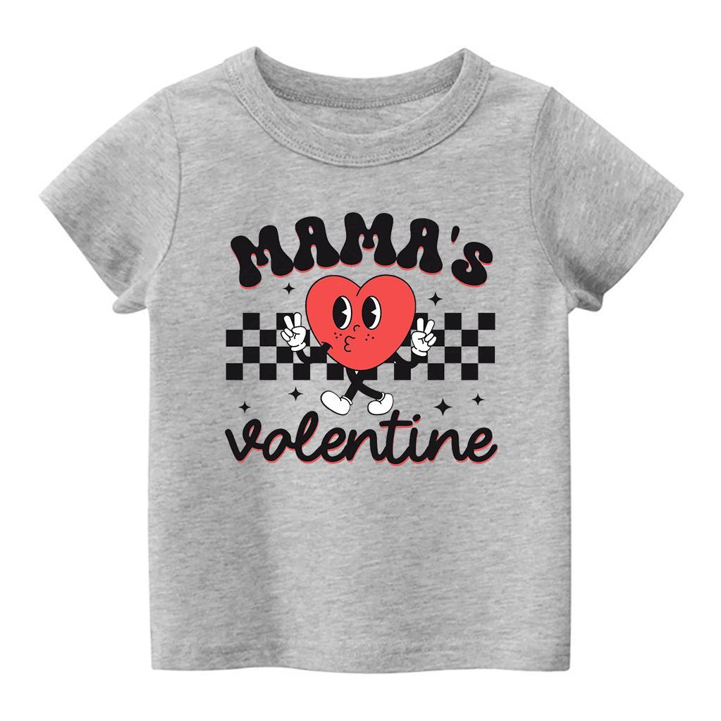 Mama's Valentine Kids Shirt