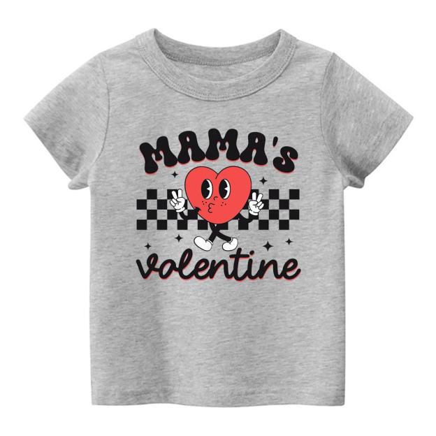 Mama's Valentine Kids Shirt