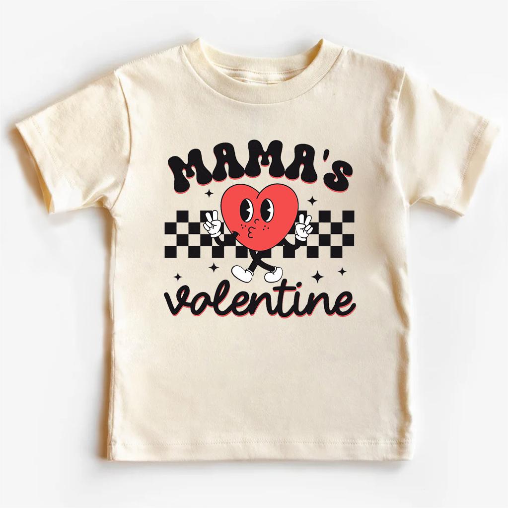 Mama's Valentine Kids Shirt