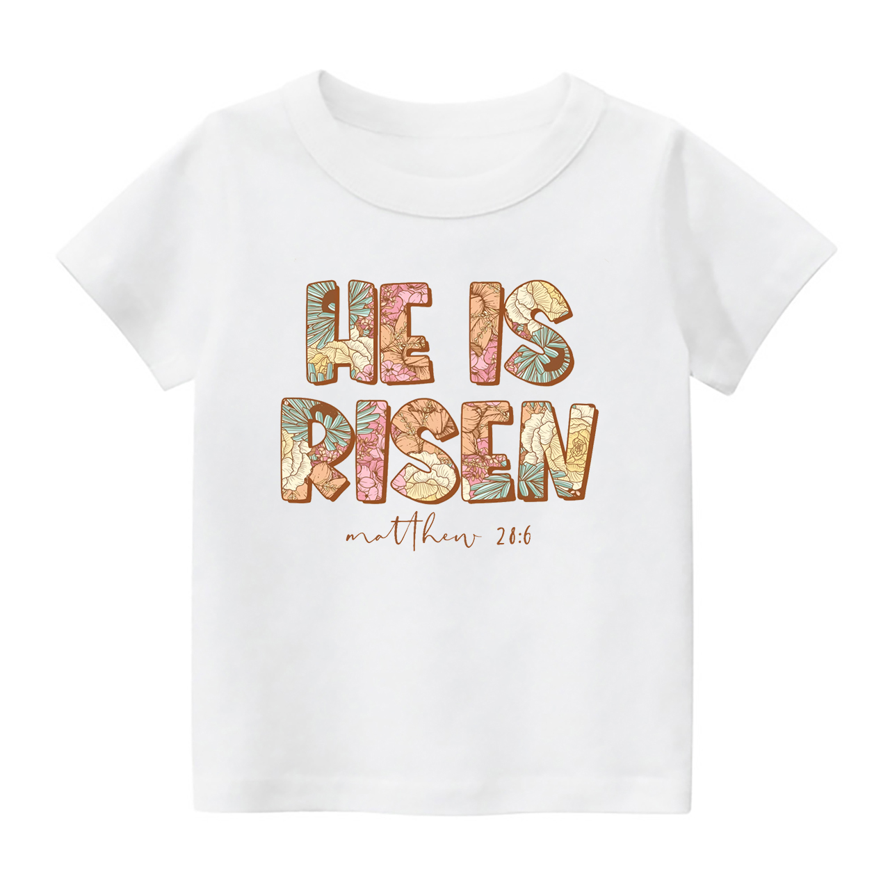 He Is Risen Jesus Easter Kids T-Shirt Sale-Beepumpkin™