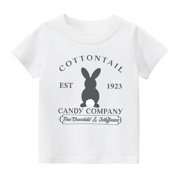 Cottontail Candy Company Easter Kids T-Shirt