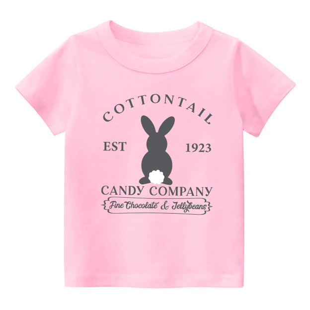 Cottontail Candy Company Easter Kids T-Shirt