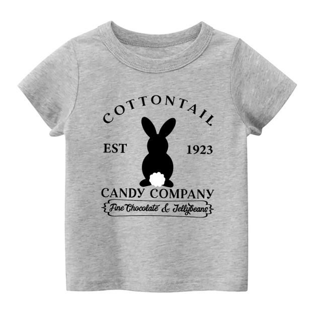 Cottontail Candy Company Easter Kids T-Shirt