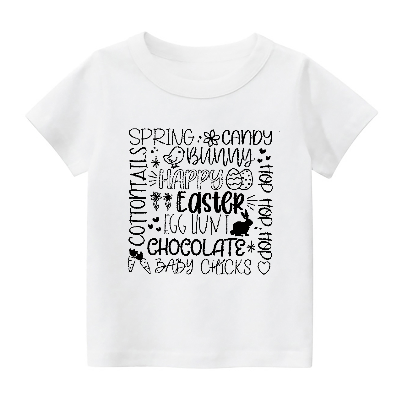 Easter Subway Art Kids T-Shirt