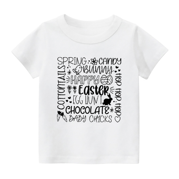Easter Subway Art Kids T-Shirt