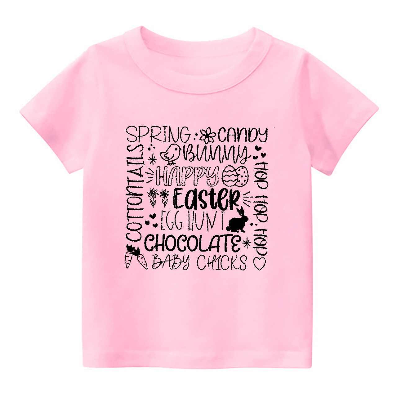 Easter Subway Art Kids T-Shirt
