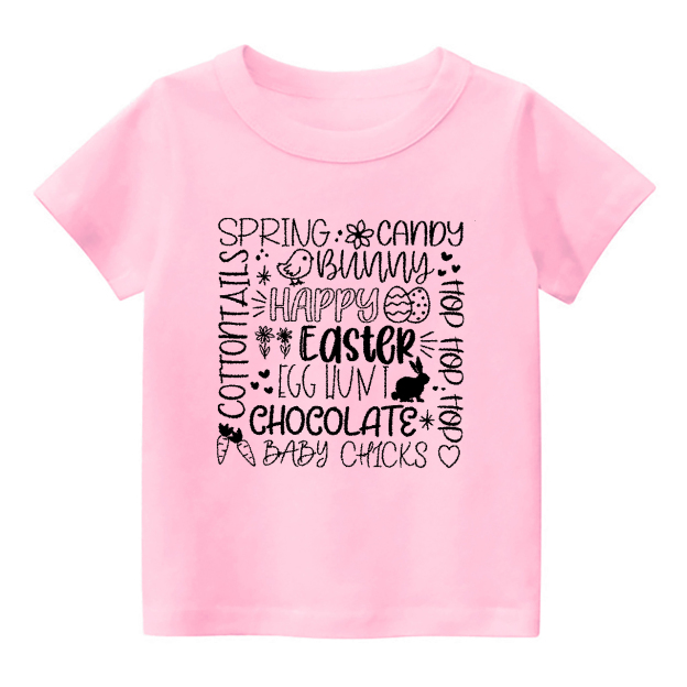 Easter Subway Art Kids T-Shirt