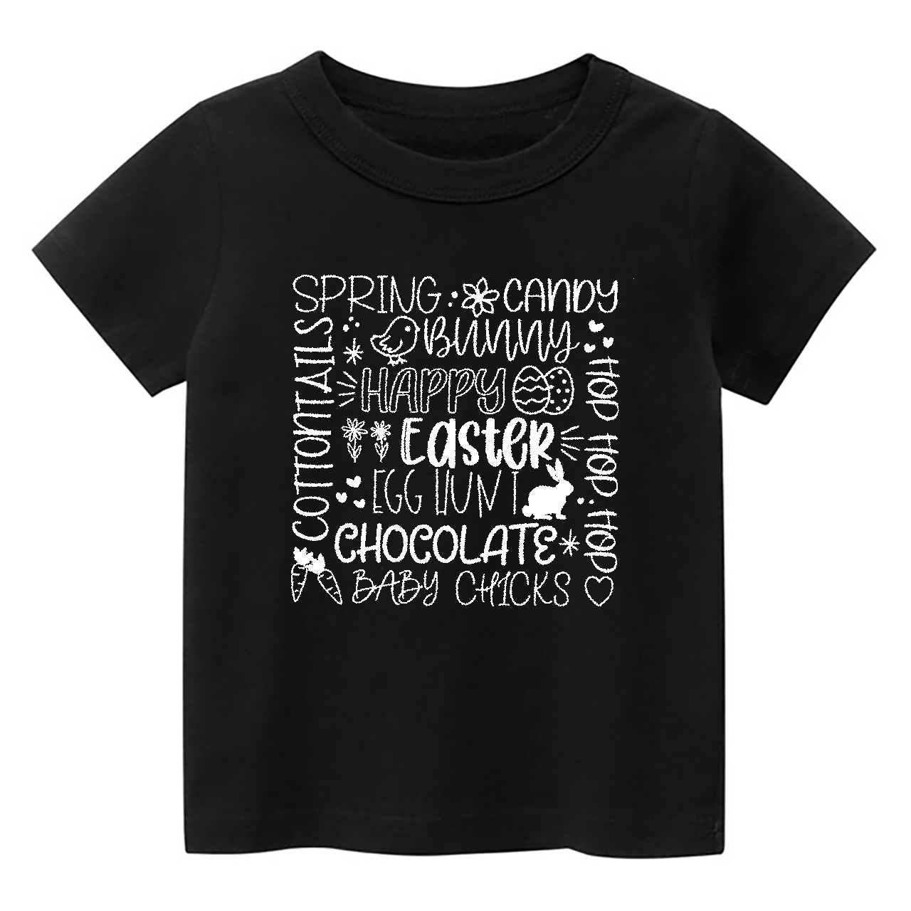 Easter Subway Art Kids T-Shirt
