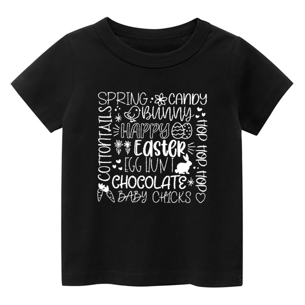 Easter Subway Art Kids T-Shirt