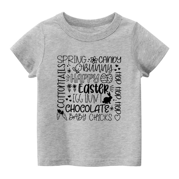 Easter Subway Art Kids T-Shirt