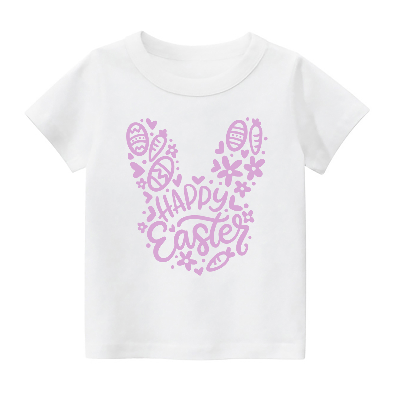 Happy Easter Colorful Bunny Kids T-Shirt