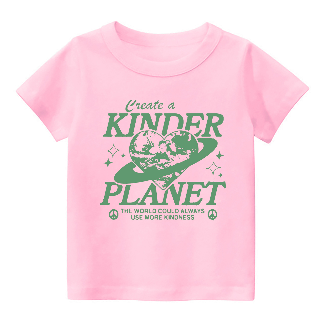Create A Kinder Planet Design Earth Day Kids Shirt