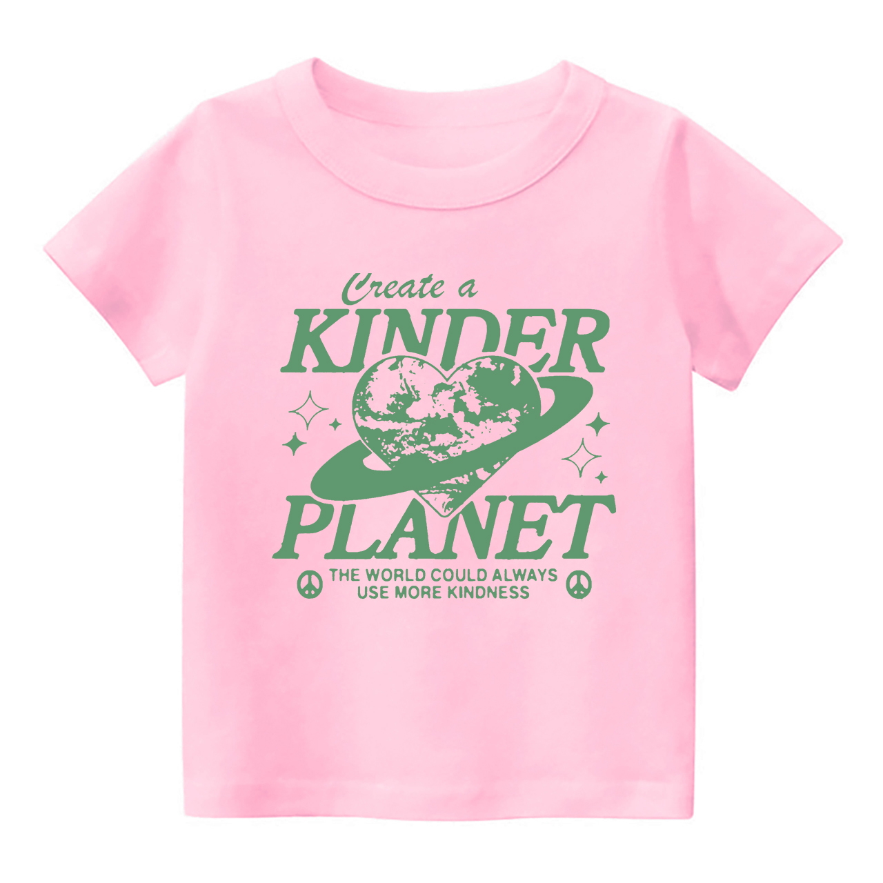 Create A Kinder Planet Design Earth Day Kids Shirt
