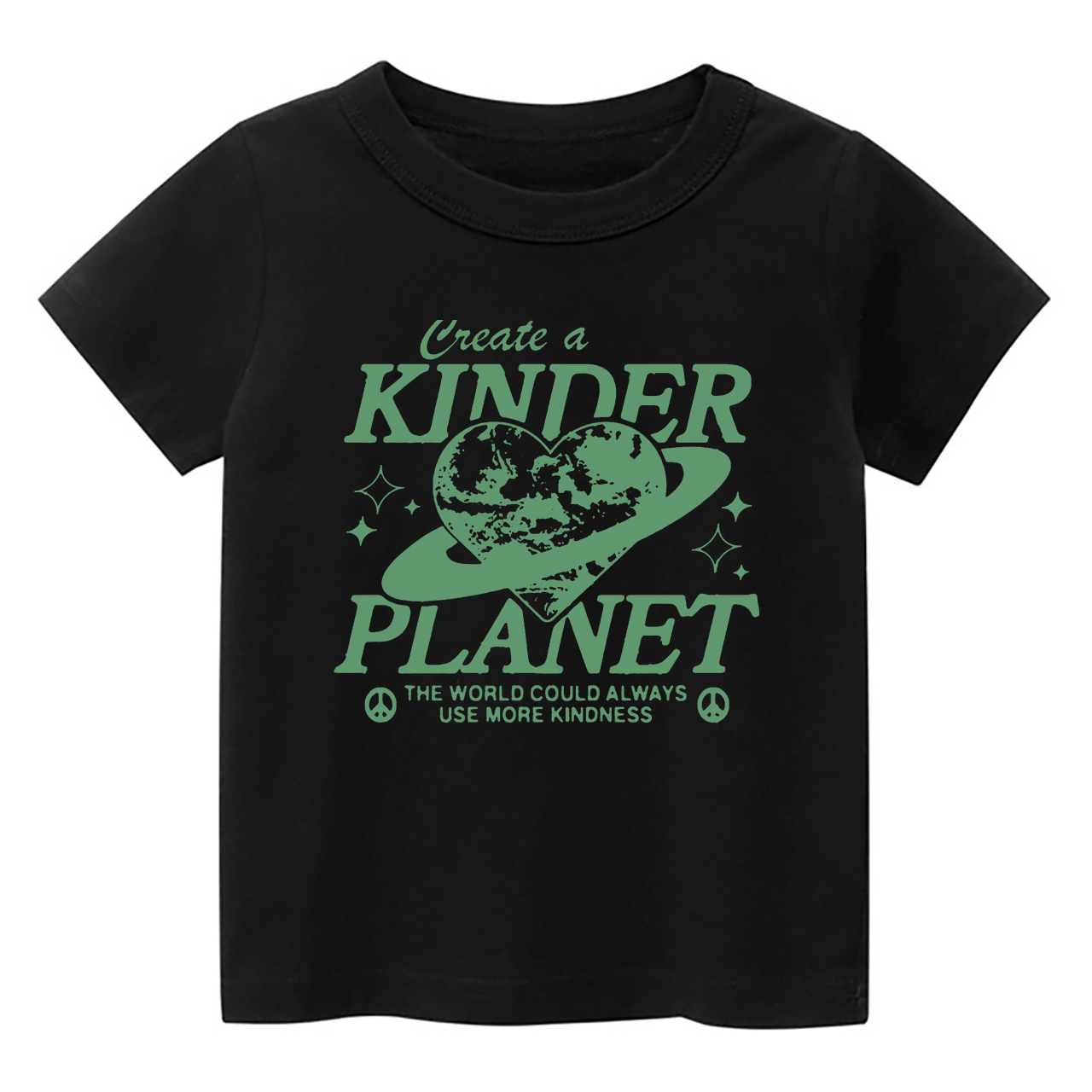 Create A Kinder Planet Design Earth Day Kids Shirt