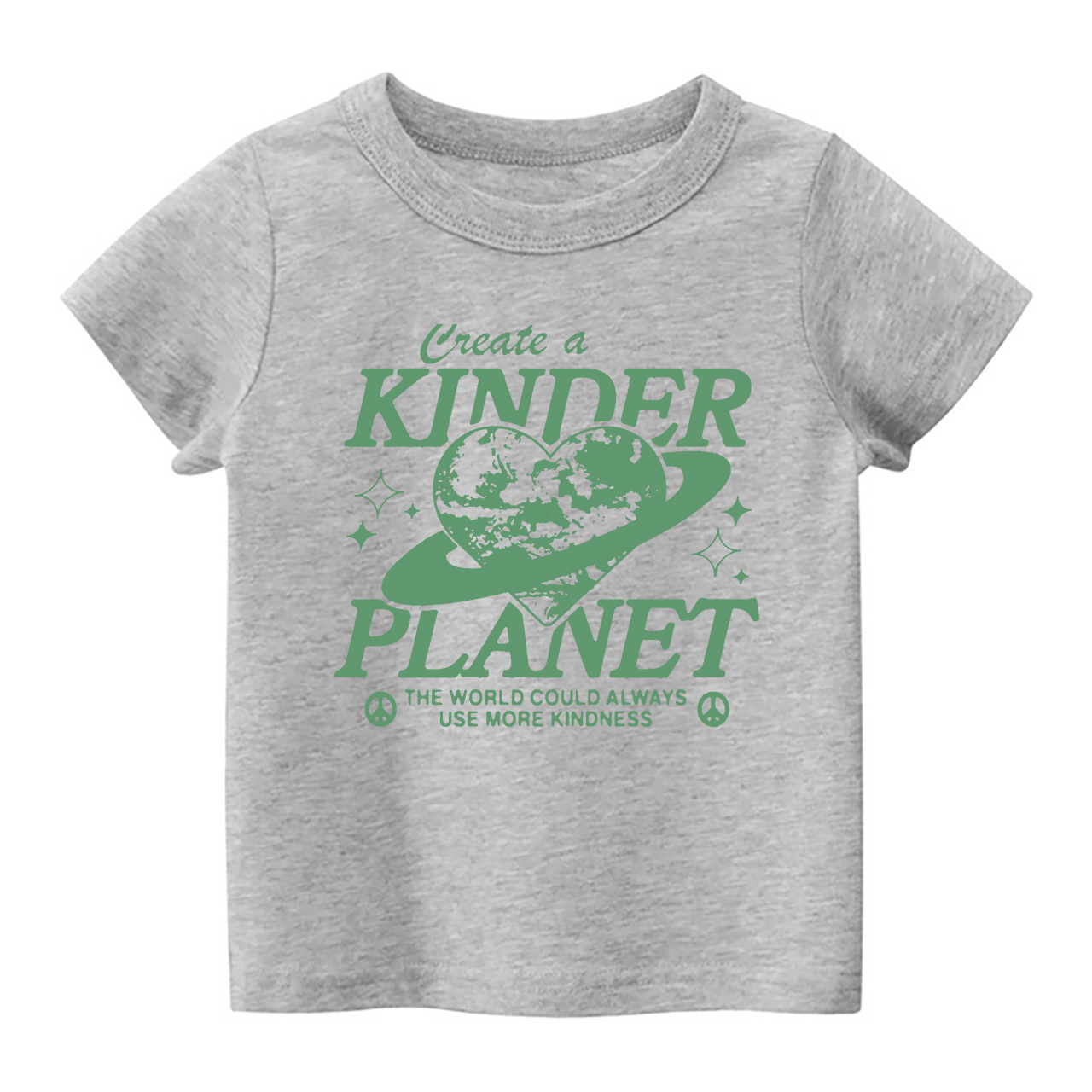Create A Kinder Planet Design Earth Day Kids Shirt