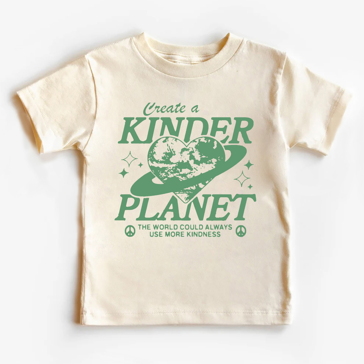 Create A Kinder Planet Design Earth Day Kids Shirt