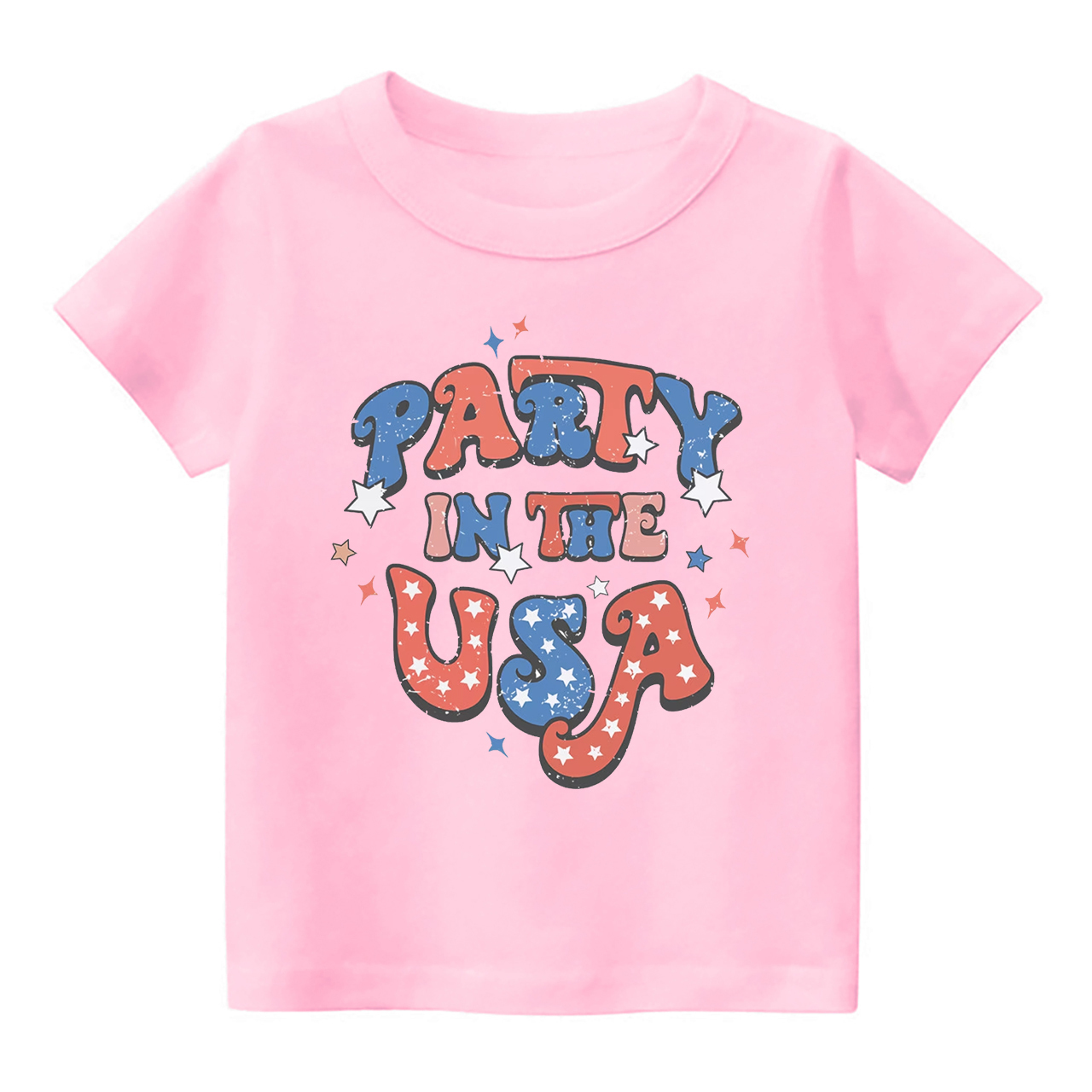 Party In The USA 4th Of July Cute Vintage Toddler Shirt