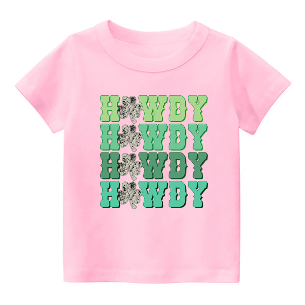 Howdy Clover Toddler Shirt