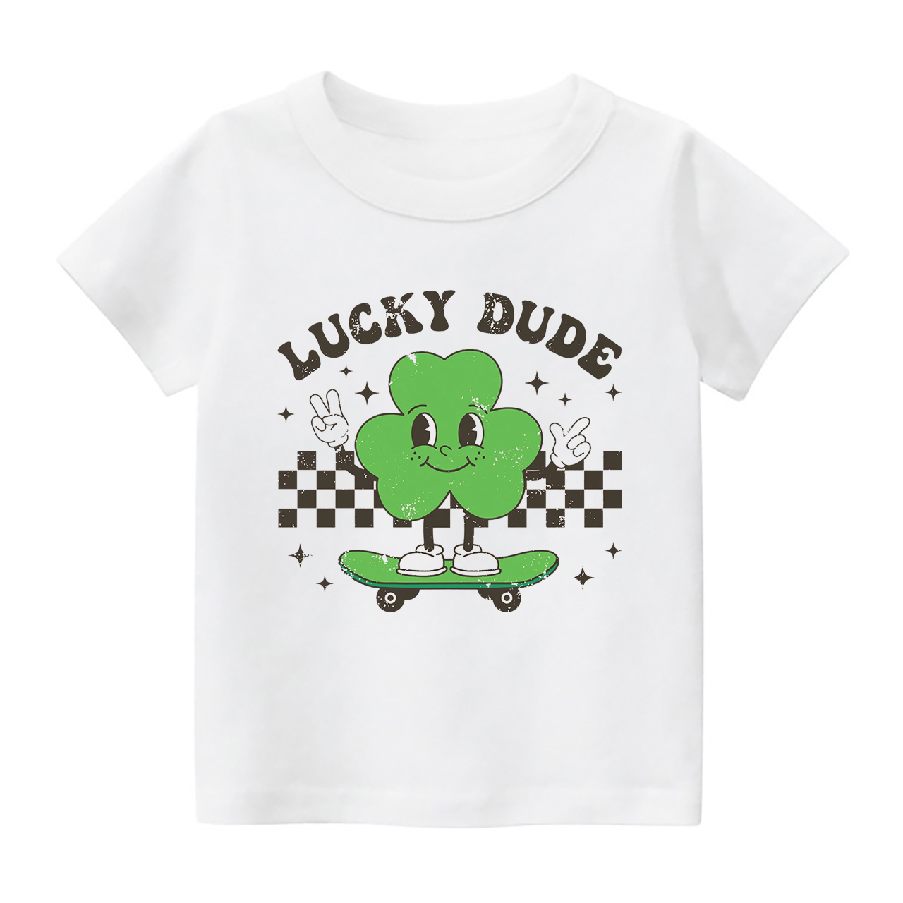 Skating Clover Toddler Shirt