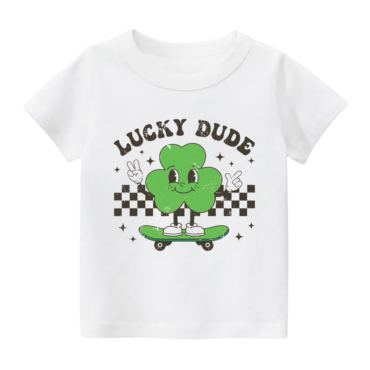 Skating Clover Toddler Shirt