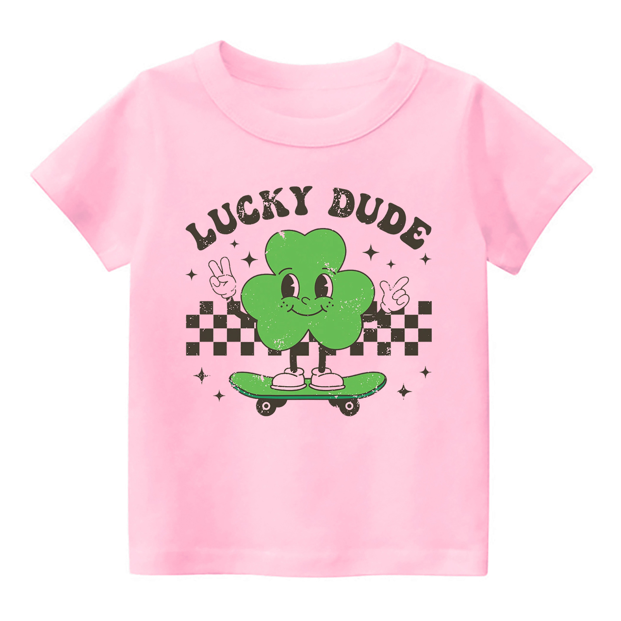 Skating Clover Toddler Shirt