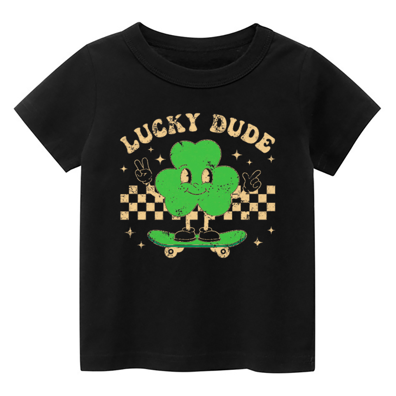 Skating Clover Toddler Shirt