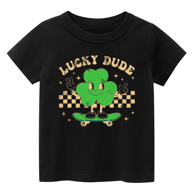 Skating Clover Toddler Shirt