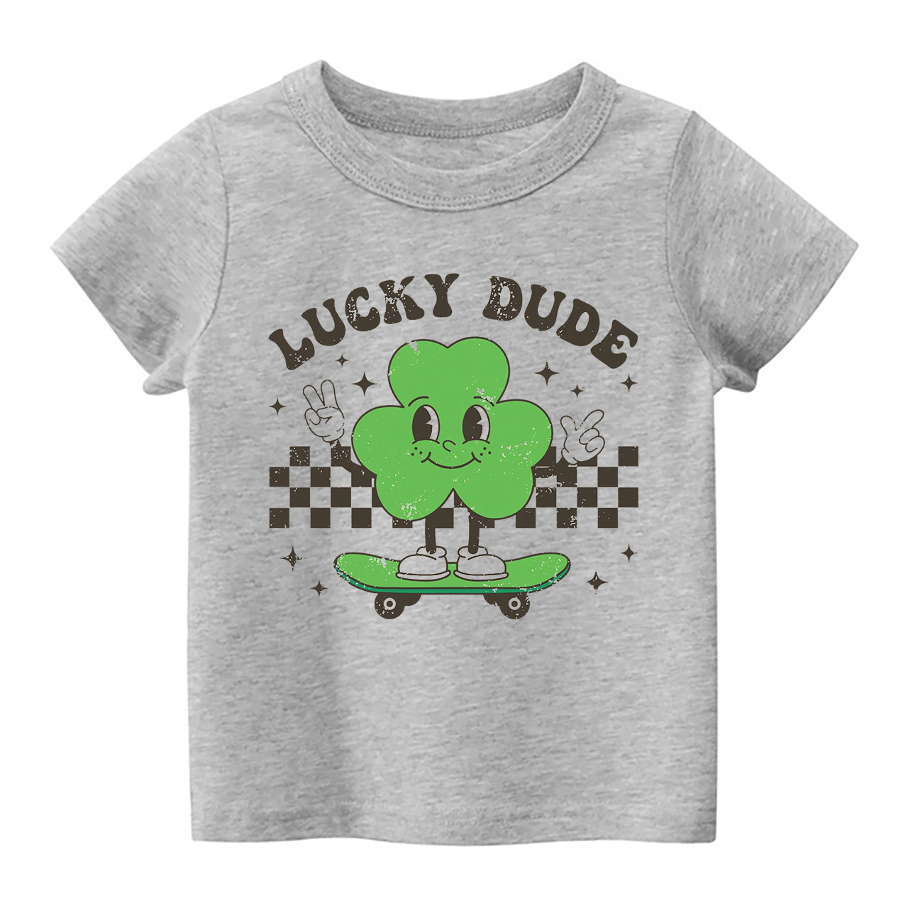 Skating Clover Toddler Shirt