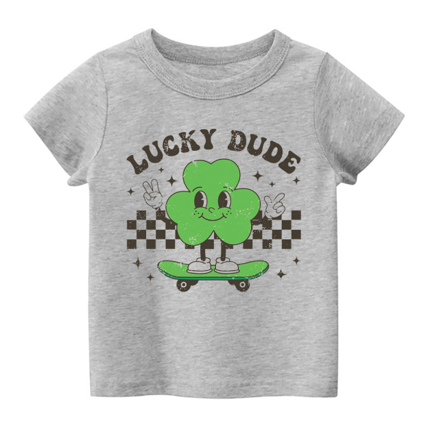 Skating Clover Toddler Shirt