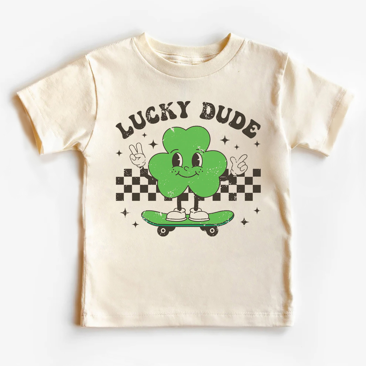 Skating Clover Toddler Shirt