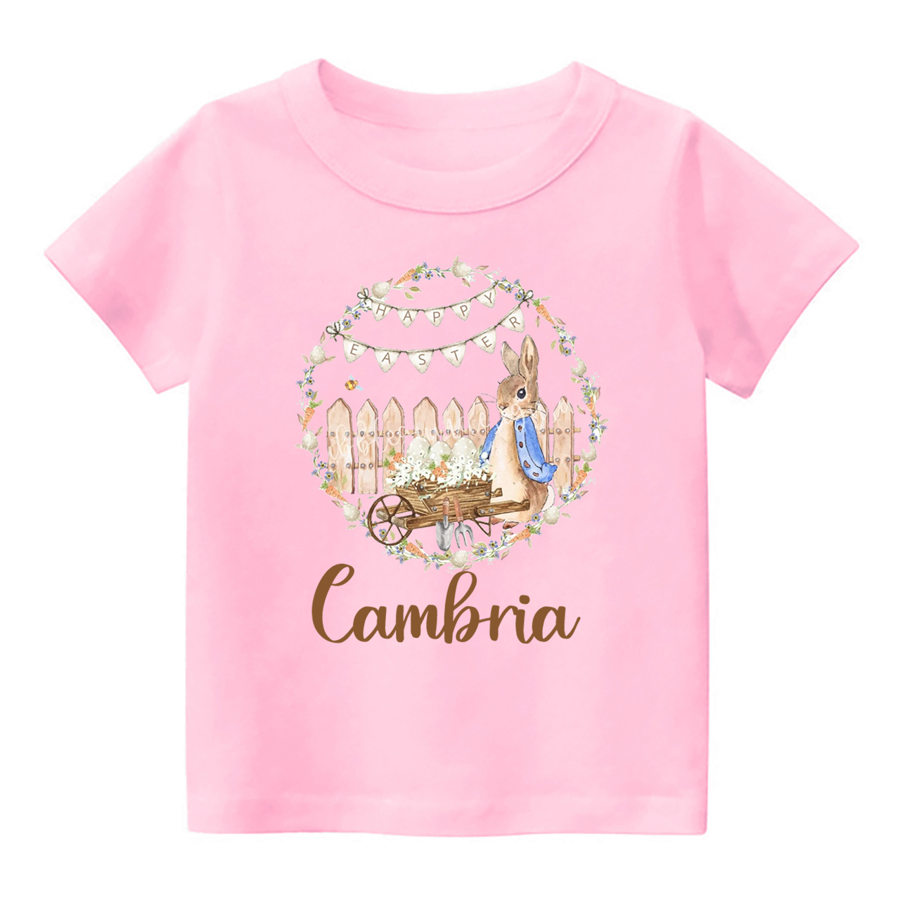 Peter Rabbit Wreath Design Toddler Shirt