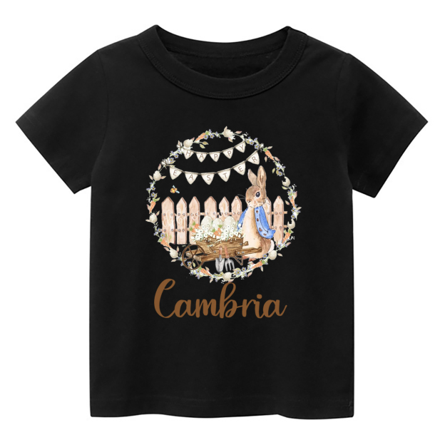 Peter Rabbit Wreath Design Toddler Shirt