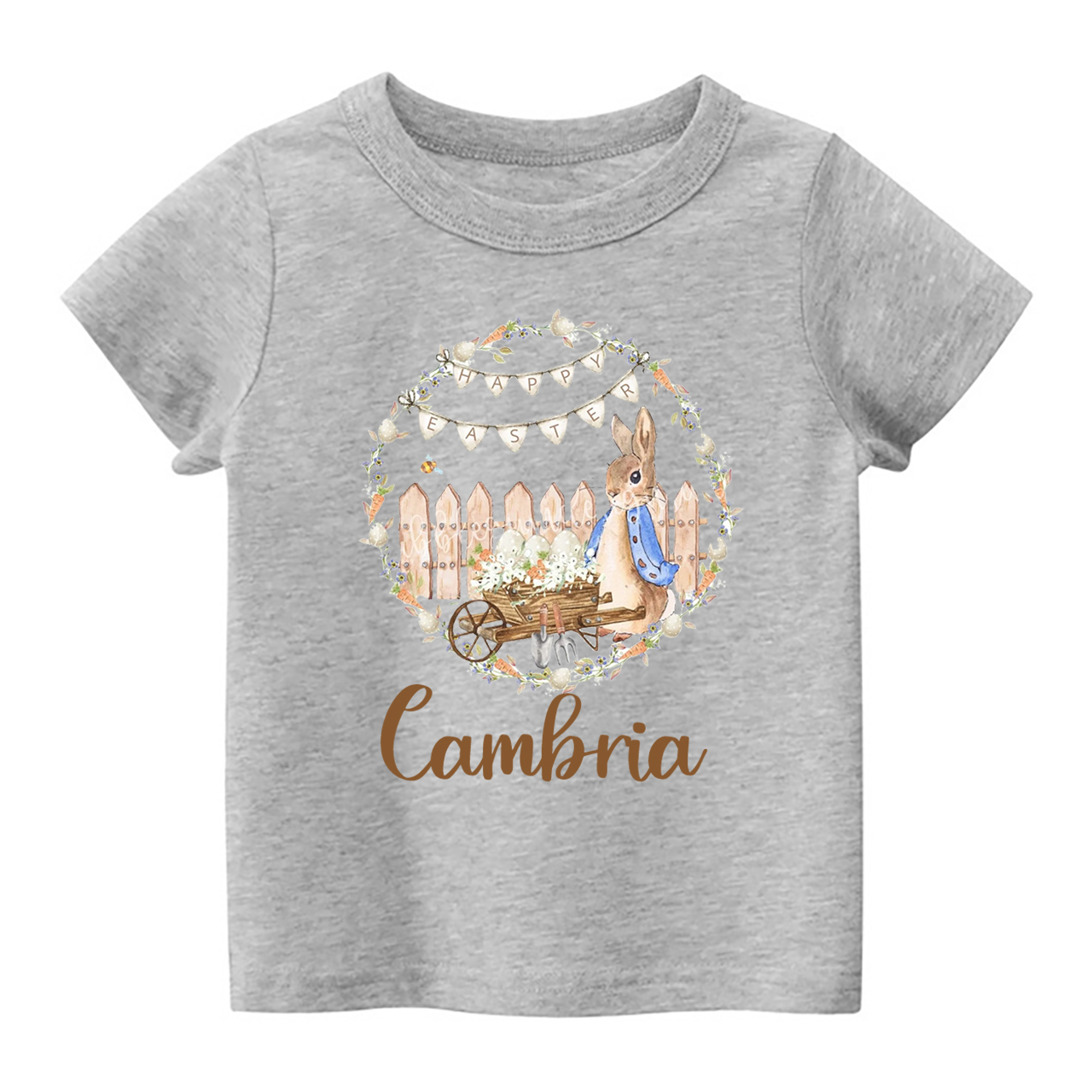 Peter Rabbit Wreath Design Toddler Shirt