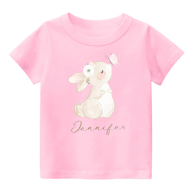 Butterfly&Bunny Toddler Shirt