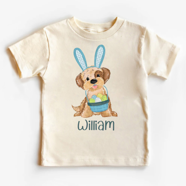 Easter Puppy Toddler Shirt