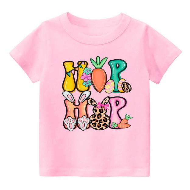 Hop Hop Easter Kids Shirt