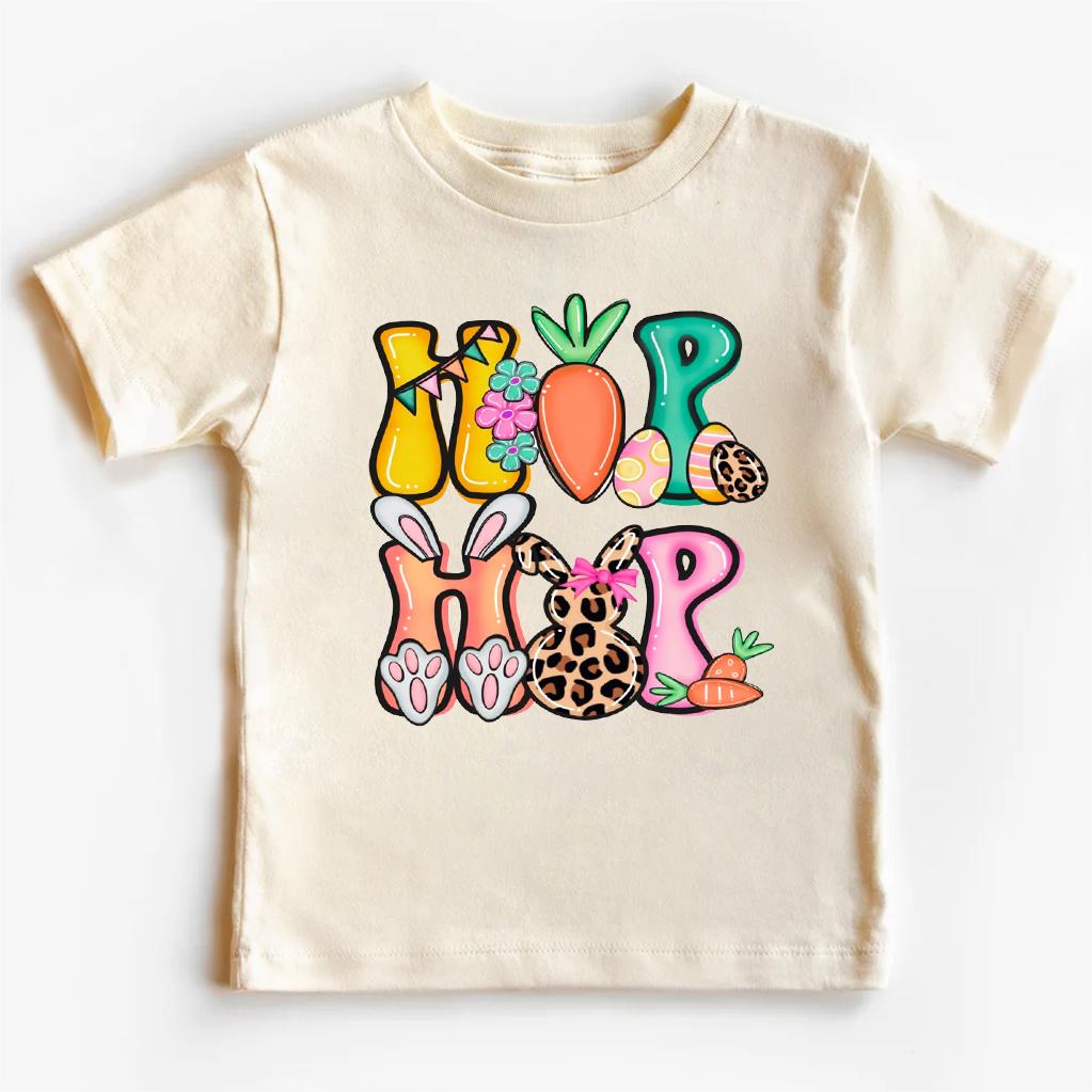 Hop Hop Easter Kids Shirt