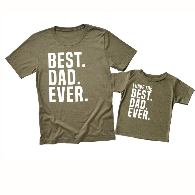 Dad&Dad's Little Man T-Shirts For Dad And Me