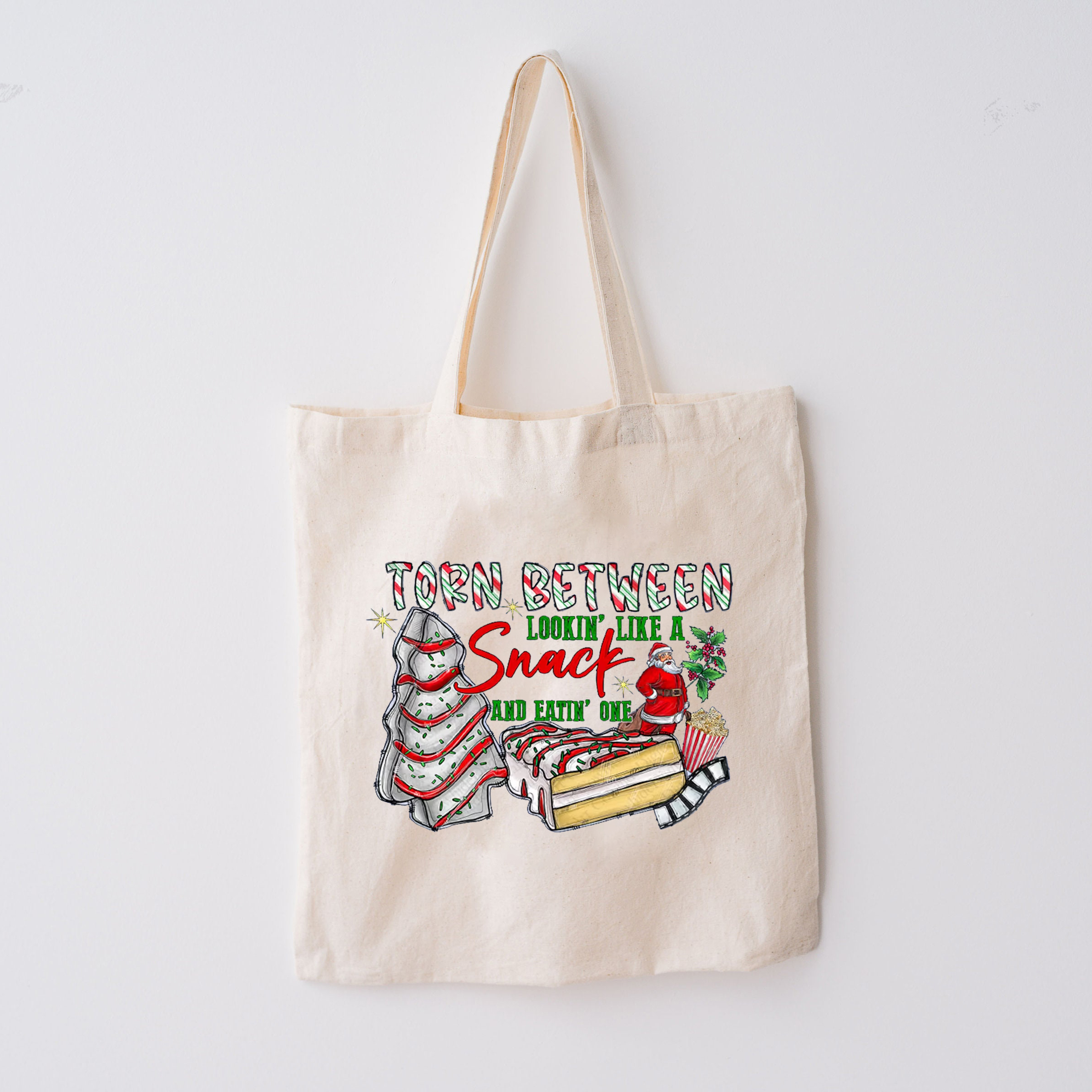Torn Between Christmas Tote Bag