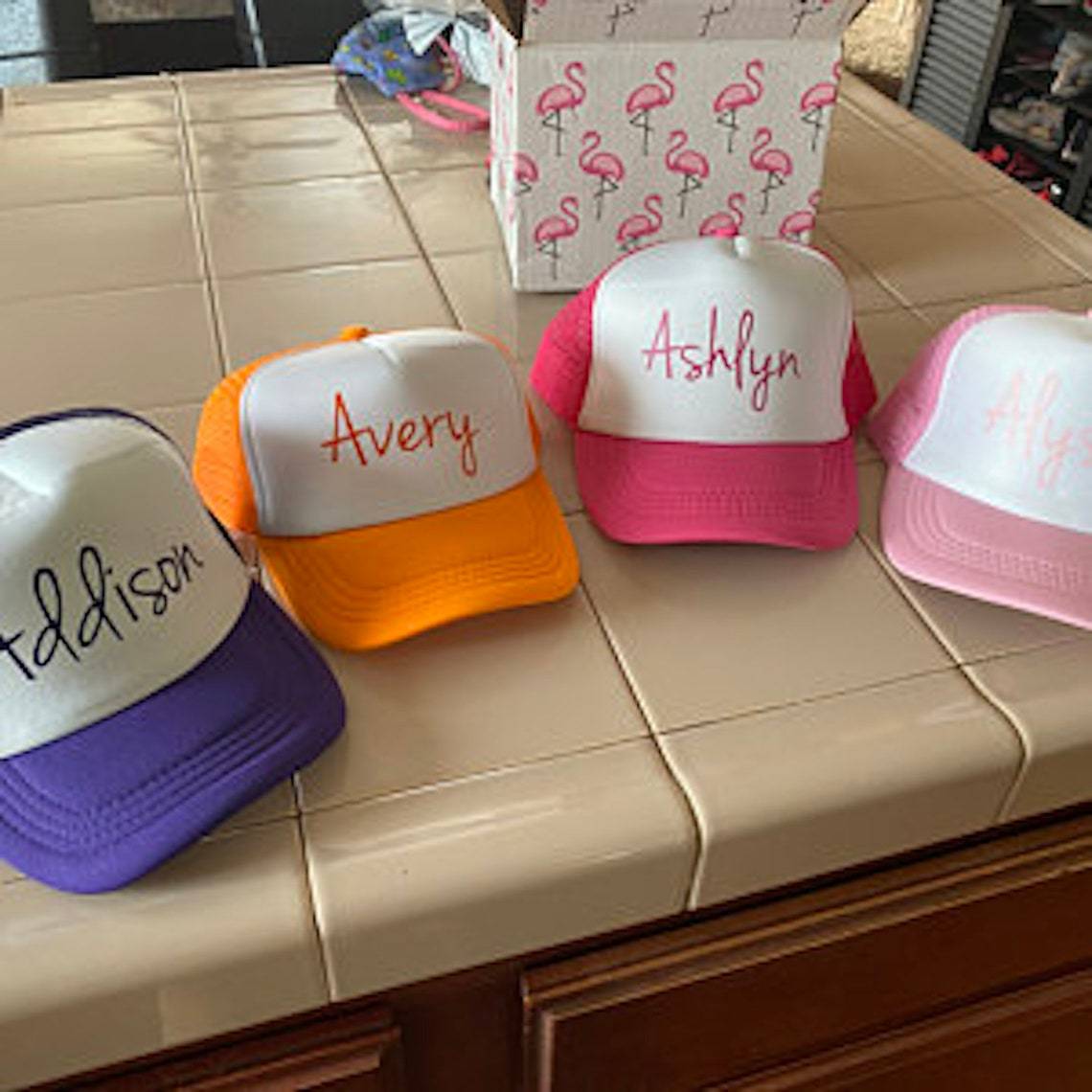 KIDS Personalized Trucker Hat
