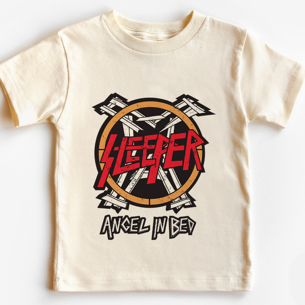 Sleeper Angel In Bed Rock T-shirt